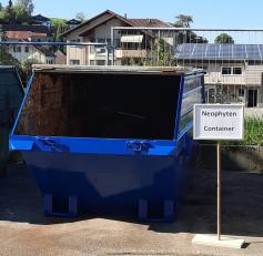 Entsorgungscontainer für Neophyten