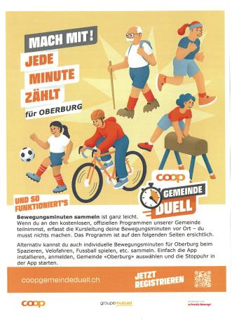 Flyer Coop Gemeinde Duell