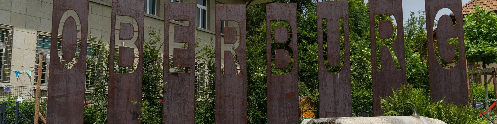 Schriftskulptur Oberburg
