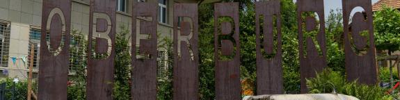 Schriftskulptur Oberburg